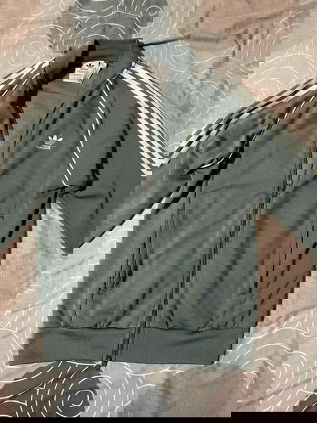 Adidas ζακέτα γκρι medium