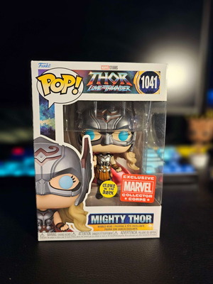 Funko Pop Mighty Thor #1041 new Marvel Collector Corps