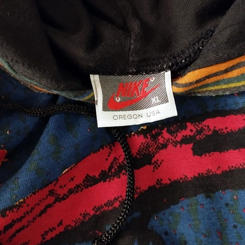 Nike Vintage 90s Alley Hoops - Foul Free Apparel Hoodie Sweatshirt (Rare)
