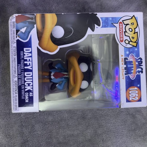 Thanos Endgame and Duffy Duck Funko Pop used