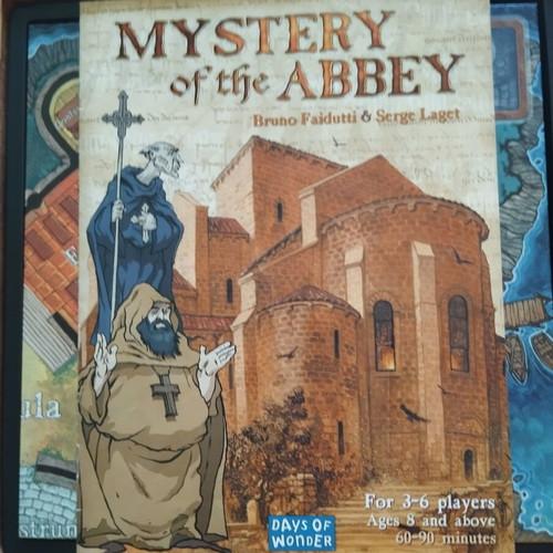 Mystery of the Abbey board game by Days of Wonder