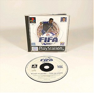 Fifa 2001 Ελληνικό cd + εξώφυλλο PS1 Playstation