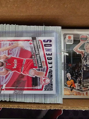 Panini Euroleague Donruss 2023-24 πλήρες σετ 1-200 καινούργιο με κάρτες Spanoulis & Wemby