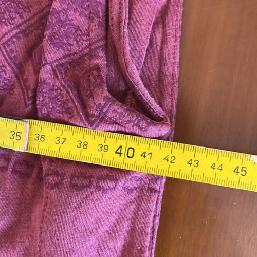 Pull & Bear top no S, new, open sides, brick red