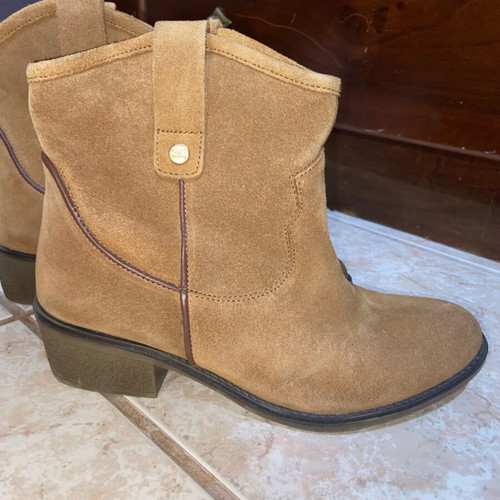 Gioseppo brown ankle boots like new, size 39
