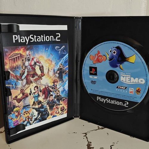 Finding Nemo PS2 game used, adventure