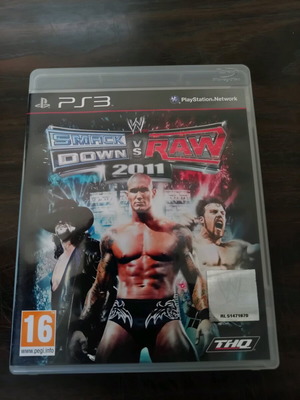 Smackdown vs RAW 2011 PS3 game like new with case and booklet
