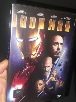 Iron Man DVD used with subtitles, action adventure fantasy