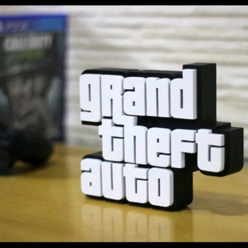 Grand Theft Auto Logo desk decor new
