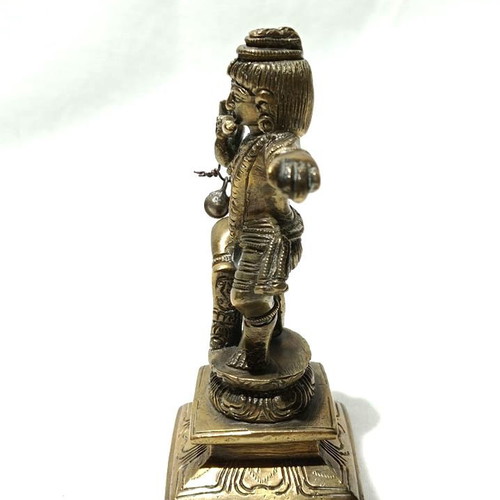 Solid brass decoration like new, height 11 cm