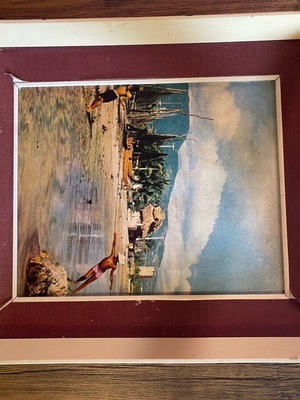 Vintage frame used