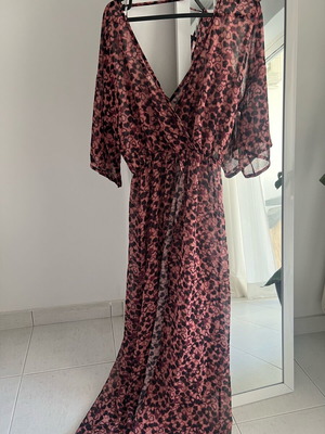 BSB kimono dress, brown, size S