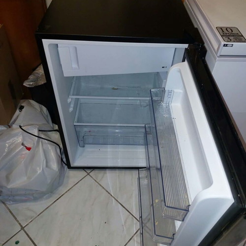 Morris small refrigerator with freezer, new