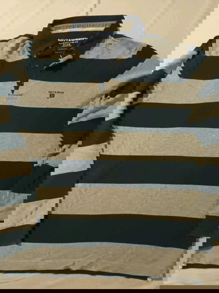 Εξαιρετικη μπλουζα polo Νavy   and  Green