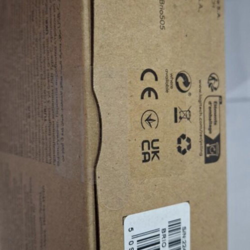 Logitech Brio 505 webcam new, 1080p 60fps, HDR, type C, 360 rotation