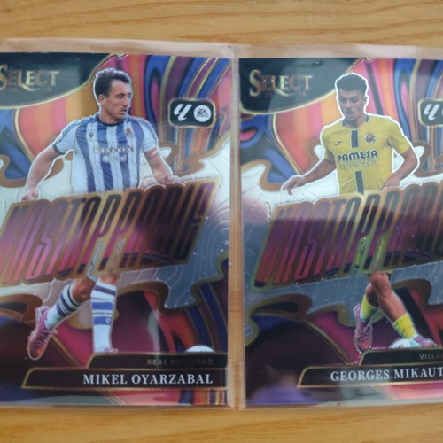Panini Select La Liga Unstoppable 2 Cards like new