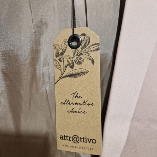 Attrattivo women's blazer new, size small, beige