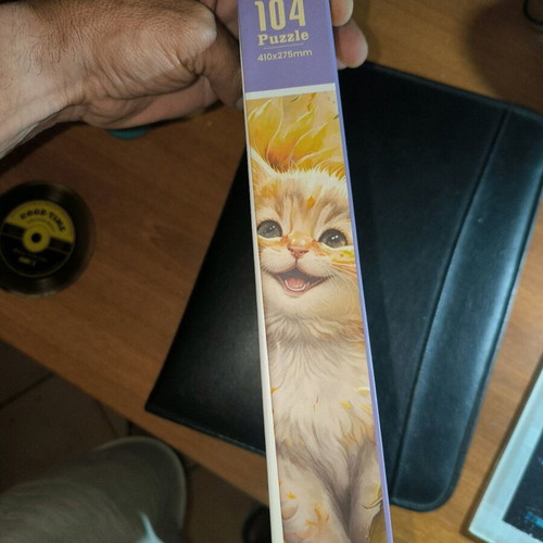 Puzzle Cat in Sunflowers 104 Pieces new