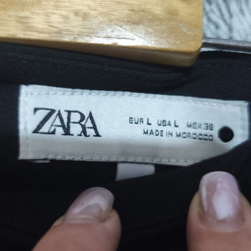 Zara wide-leg pants new, black, size XL