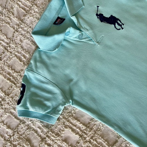 Ralph Lauren boys' set size 3-4 like new, turquoise