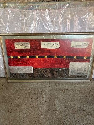 Frame used 112 cm x 62 cm
