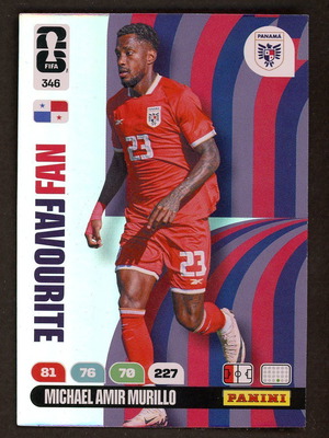 2026 Panini World Cup Adrenalyn XL #346 Murillo Fan Favorite card like new