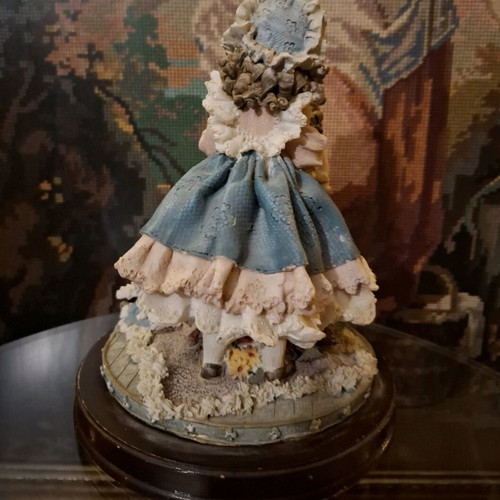 Vintage sisters figure used