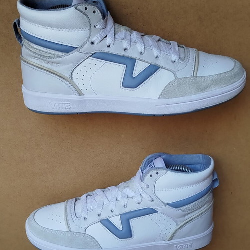 Vans Lowland Mid ComfyCush sneakers size 38, white