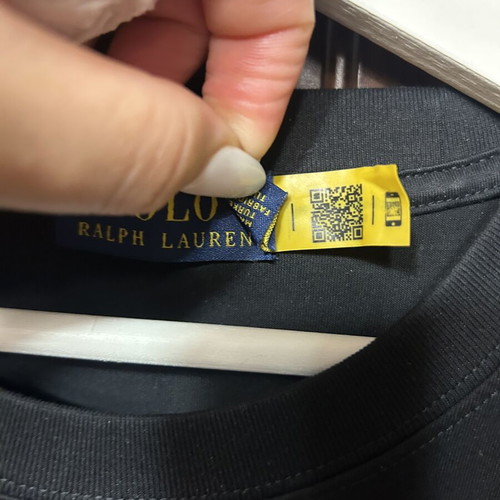 Polo Ralph Lauren black T-shirt, men's M
