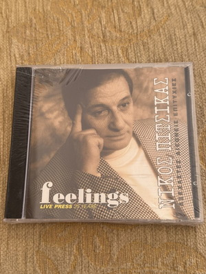 Feelings Live Press 25 Years CD new by Nikos Pitsikas