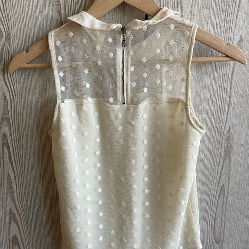 Bershka beige top S like new