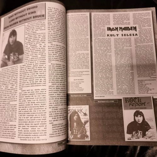 Iron Maiden Ed Factor magazine like new