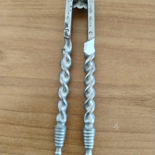 Nutcracker fully metal with ornate 1900 design used