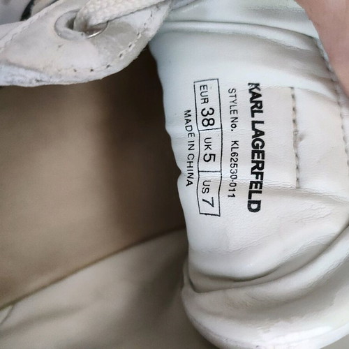 Karl Lagerfeld shoes size 38 used without damages