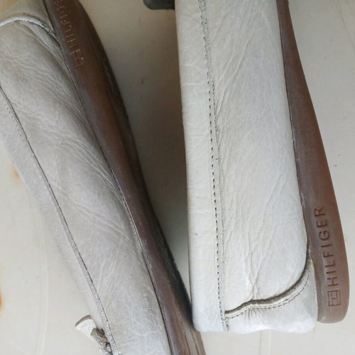 Tommy Hilfiger white shoes used, size 41