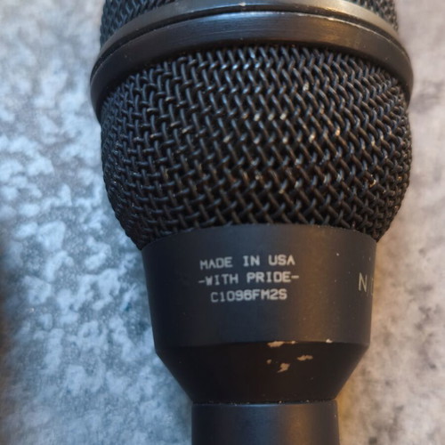 Electro-Voice N/D 357 and 357A professional dynamic microphones used