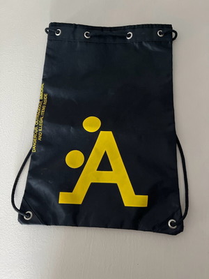A-style bag used, black, 50cm x 34cm