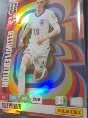 Fifa World Cup 2026 Adrenalyn XXL Limited Edition Cole Palmer and Virgil van Dijk