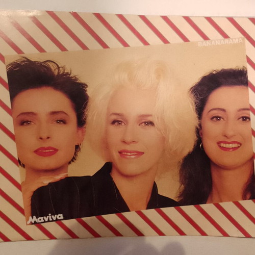 George Michael & Bananarama poster like new