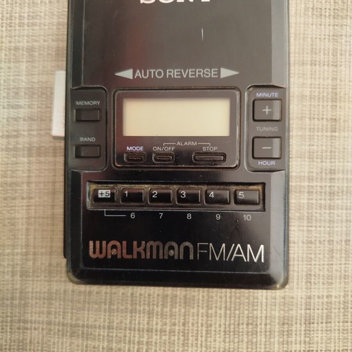 Sony Walkman WM-AF62/BF62 portable cassette player used, for parts or repair