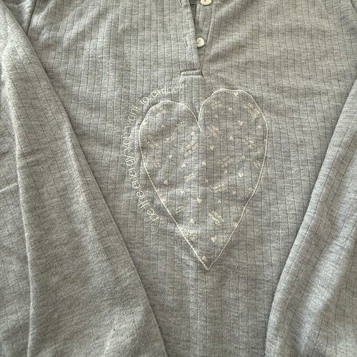 Women's grey pajamas