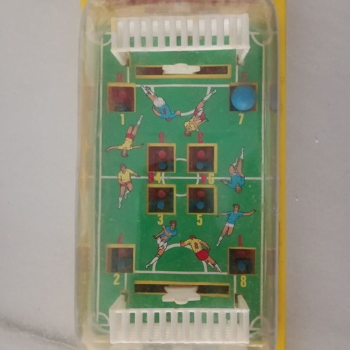 Vintage football toy 1980s, fully functional