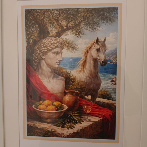 Poster "Megas Alexandros" new, A3 print on 300g cardboard