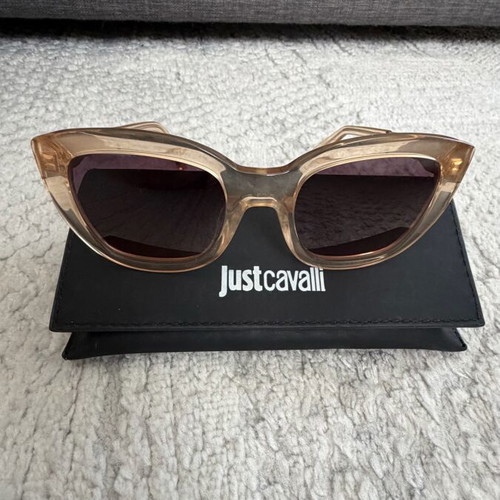 Just Cavalli sunglasses like new, beige