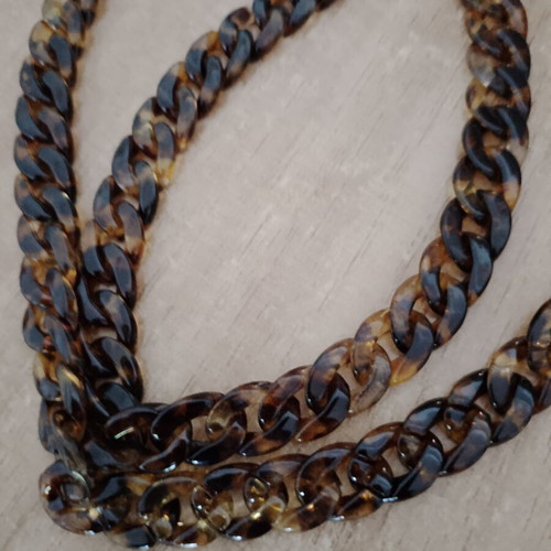 Chain for sunglasses or eyeglasses new, black and brown