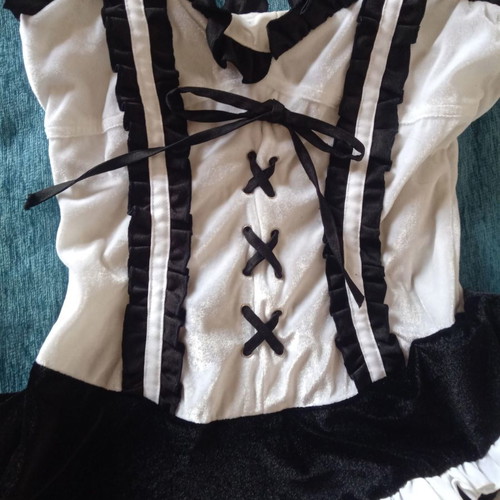Cute Gothic style Costume for cosplay Ordered from japan