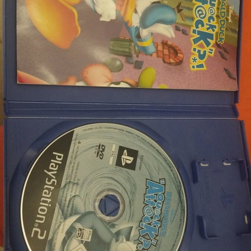 Donald Duck Quack Attack PS2 game like new