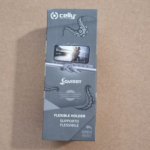 Celly Squiddy Flexible Mini Tripod new for smartphone and action cam