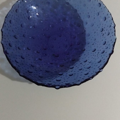 Glass salad bowl like new