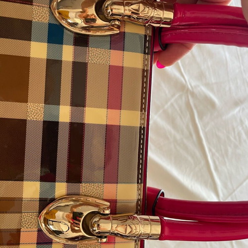 Tom and Eva handbag like new, pink multicolor